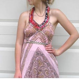 Free People vintage halter top, size small.